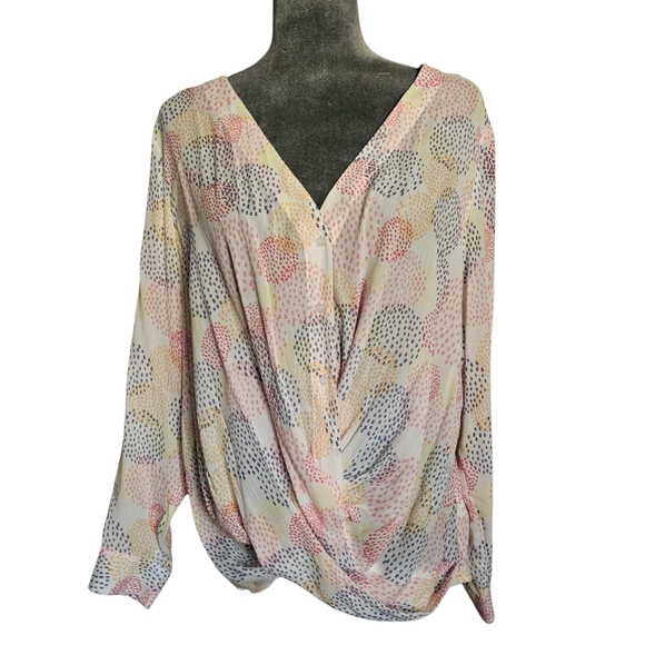 A.N.A. V-Neck Blouse PXL - Picture 1 of 5